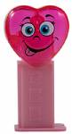 PEZ - Silly Crystal Heart  Pink Crystal Head Mini