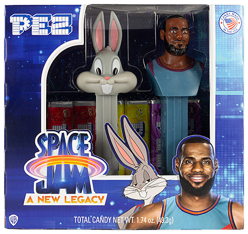 PEZ - Space Jam - Space Jam Gift Set Bugs Bunny C & LeBron James