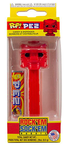 PEZ - Retro Toys - Rock Em Sock Em Robot