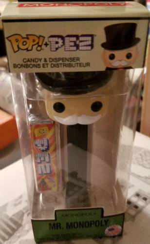 PEZ - Retro Toys - Mr. Monopoly (Uncle Pennybags)