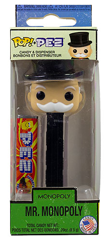 PEZ - Retro Toys - Mr. Monopoly (Uncle Pennybags)