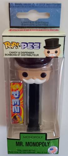 PEZ - Retro Toys - Mr. Monopoly (Uncle Pennybags)