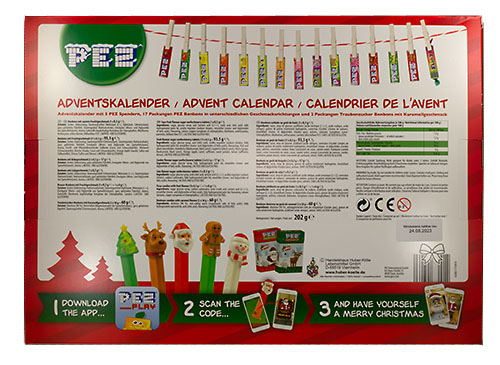 PEZ - Christmas - Advent Calendar - 2021