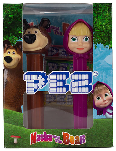 PEZ - Masha and the bear - Masha and the Bear Twin Pack