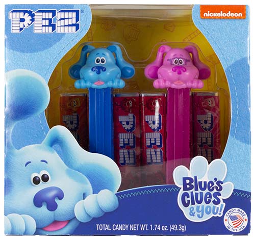 PEZ - Blues Clues - Blue's Clues Blue & Magenta gift box
