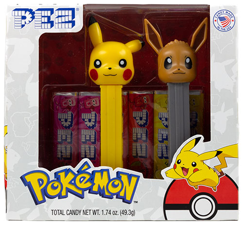 PEZ - Pokmon - Pokmon Twin Pack Pikachu B & Eevee