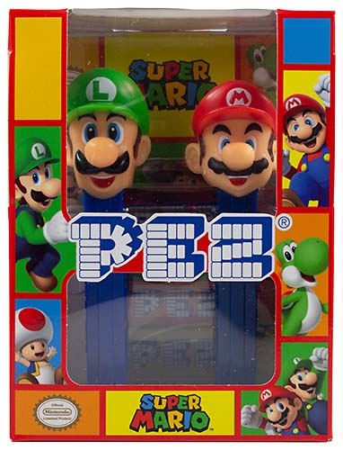 PEZ - Nintendo - Super Mario Super Mario B & Luigi Twin Box