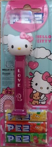 PEZ - Hello Kitty Puppy - bow with with dots