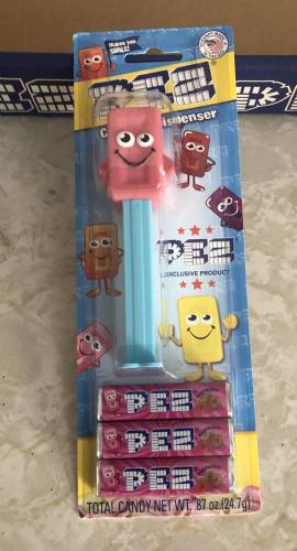 PEZ - PEZ Candy Mascot - PEZ Candy Mascot - raspberry