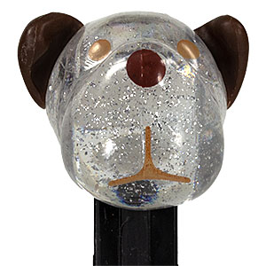 PEZ - AWL / SOS - Valentine 2020 - Barky Brown - Crystal Glitter Head