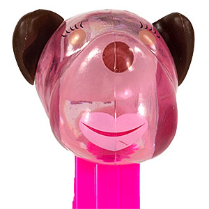 PEZ - AWL / SOS - Easter 2019 - Barkina - Crystal Pink Head, Black Ears