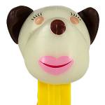 PEZ - Barkina White GITD Head on Happy New Year 2020