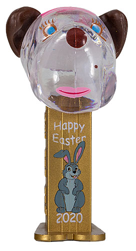 PEZ - AWL / SOS - Easter 2020 - Barkina Mini - Crystal Clear Head