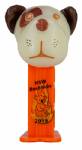 PEZ - Barky Brown Mini GITD White Head on NSW Bushfires 2019