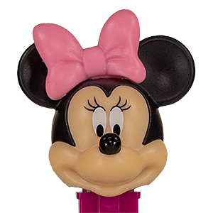 PEZ - Team Mickey & Minnie - Minnie Mouse - Minnie Go Girl Off Bow - F/K