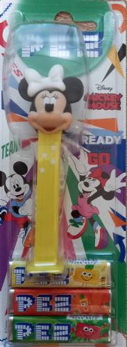 PEZ - Team Mickey & Minnie - Minnie Mouse - Minnie Stars - F/K