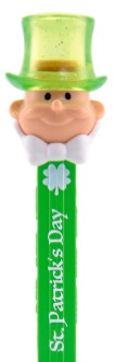 PEZ - PEZ Miscellaneous - Groom - St. Patricks Day crystal hat - C