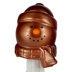 PEZ - Christmas - Snowman Bronze - F