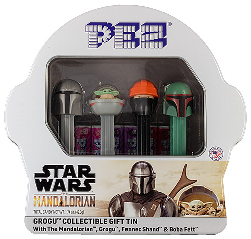 PEZ - Star Wars - The Mandalorian - The Mandalorian Grogu Tin