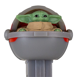 PEZ - Star Wars - The Mandalorian - Grogu - in pram - B