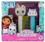 PEZ - Gabby's Dollhouse Gift Set Pandy Paws & Cakey Cat