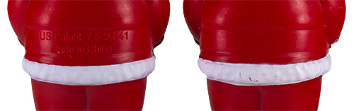 PEZ - Christmas - Santa Claus - no patent, red - Fullbody B