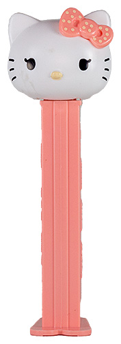 PEZ - Hello Kitty Puppy - Pink bow with with dots