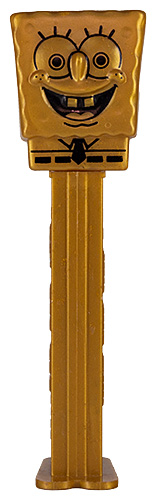 PEZ - SpongeBob SquarePants - SpongeBob in Shirt - gold - A