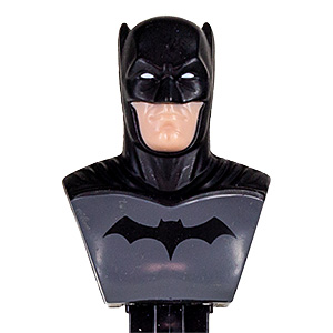 PEZ - Super Heroes - DC - Batman - black hood, short ears - F