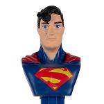 PEZ - Superman B black curl, blue round scarf