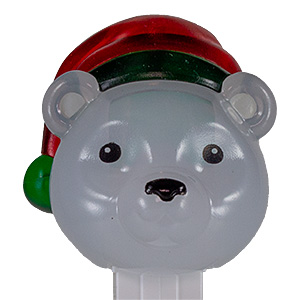 PEZ - Christmas - Polar Bear - Cloudy Crystal Head - D