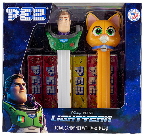 PEZ - Lightyear - Twin Pack Lightyear Buzz Space Ranger & Sox