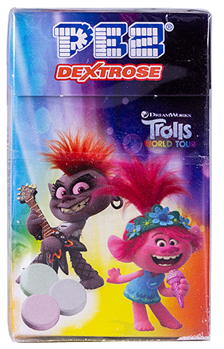 PEZ - Dextrose Packs - Trolls Worldtour