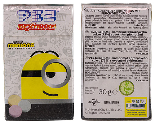 PEZ - Dextrose Packs - Minions