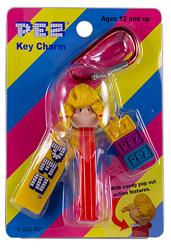 PEZ - Key Charm - PEZ Characters - PEZ Girl
