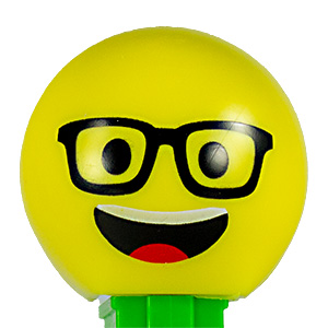 PEZ - Funky Faces - Emoji - Nerdy - Euro Release