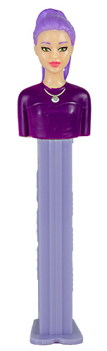 PEZ - Brand Characters - Barbie - Serie 3 - Barbie purple hair