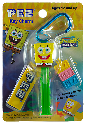 PEZ - Key Charm - Spongebob - Spongebob