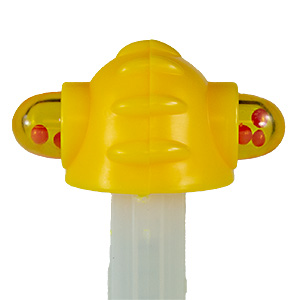 PEZ - Pen - Rocket Pen - Robot - Yellow