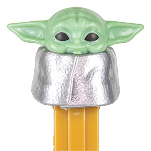 PEZ - Star Wars - Disney 100 - Grogu - silver - A