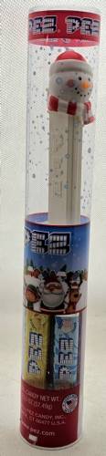 PEZ - Christmas - Snowman - beenie and scarf, without play code - F