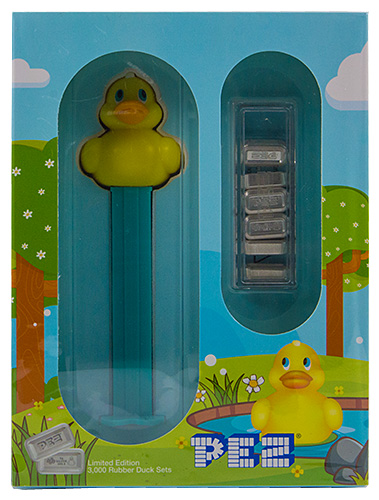 PEZ - PEZ Miscellaneous - Silver Wafer Gift Set - Duck - A