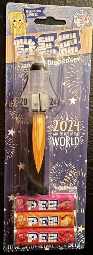 PEZ - Space Mission - Space Shuttle New Year 2024 - Crystal glitter