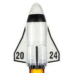 PEZ - Space Shuttle New Year 2024 Crystal glitter