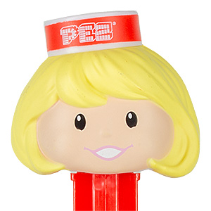 PEZ - PEZ Miscellaneous - Presenter Girl - Cherry / Blonde Hair