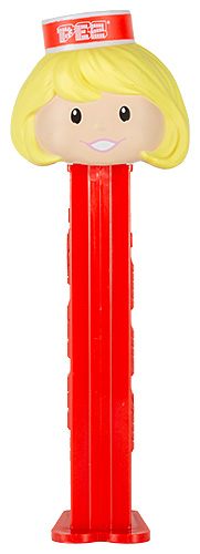 PEZ - PEZ Miscellaneous - Presenter Girl - Cherry / Blonde Hair