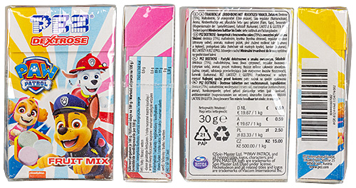 PEZ - Dextrose Packs - Paw Patrol - Group