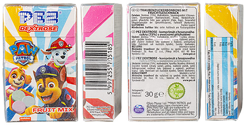 PEZ - Dextrose Packs - Paw Patrol - Group