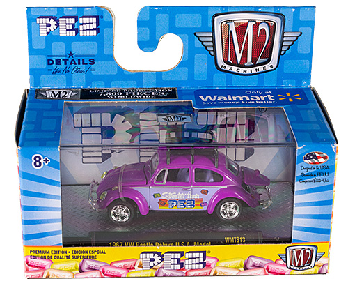 PEZ - M2 Machines - Serie 6 - 1967 VW Beetle Deluxe U.S.A. Model