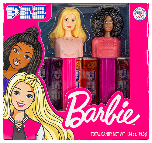 PEZ - Barbie - Barbie Twin Box Blonde & Curlie - A